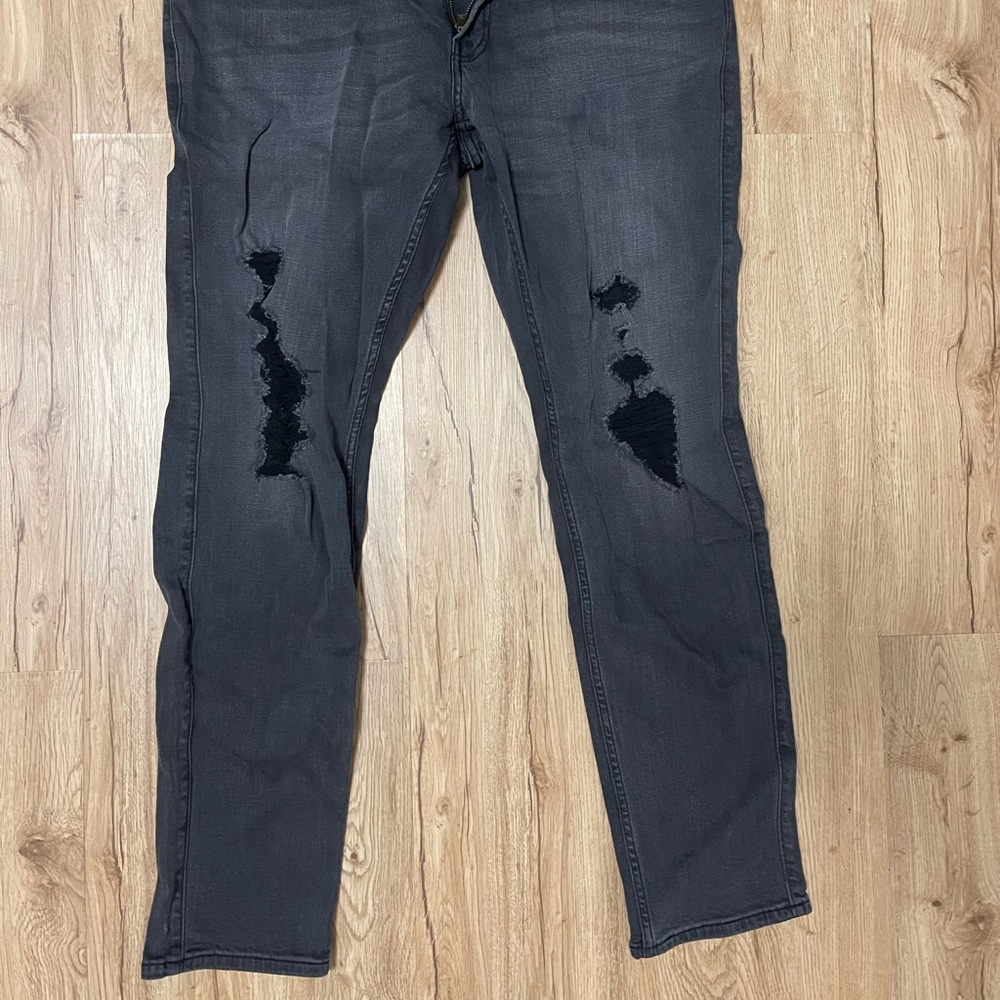 Hollister Black Ripped Jeans NWOT